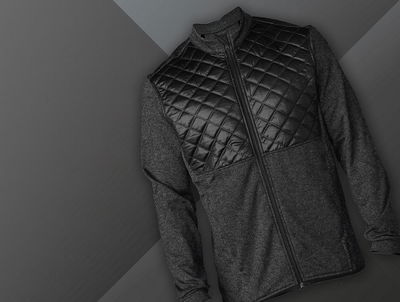 adidas golf quilted prime fill jacket