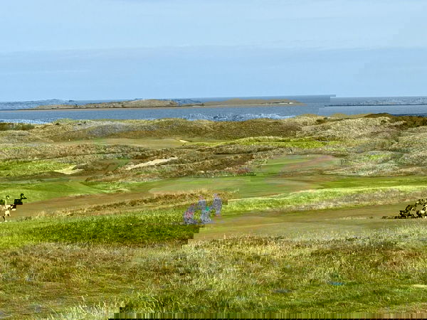 Hollins and Clarke at Portrush